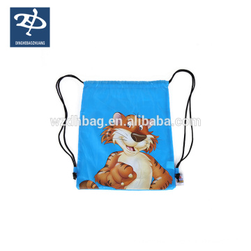 Custom Wholesale Drawstring Polyester Bag Cheap Sports Backpack